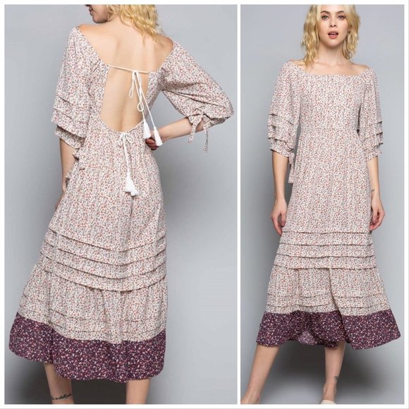POL Dresses & Skirts - POL Fresh of Joy Farmhouse Maxi